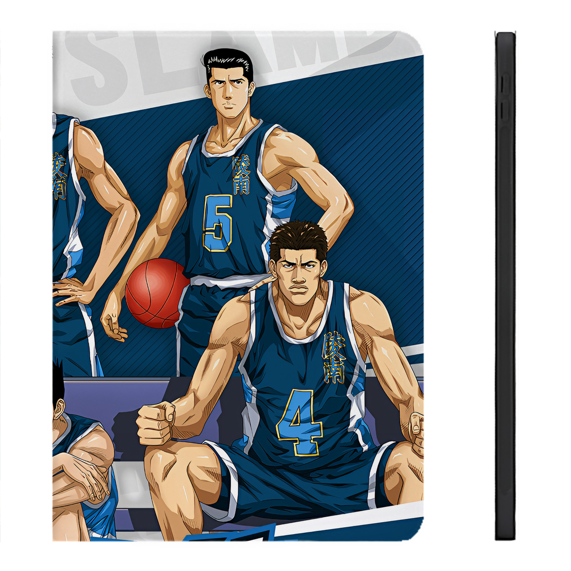 （画像用） SLAM DUNK／スラムダンク IPadケース ペンホルダー付き ブックスタイルデザイン